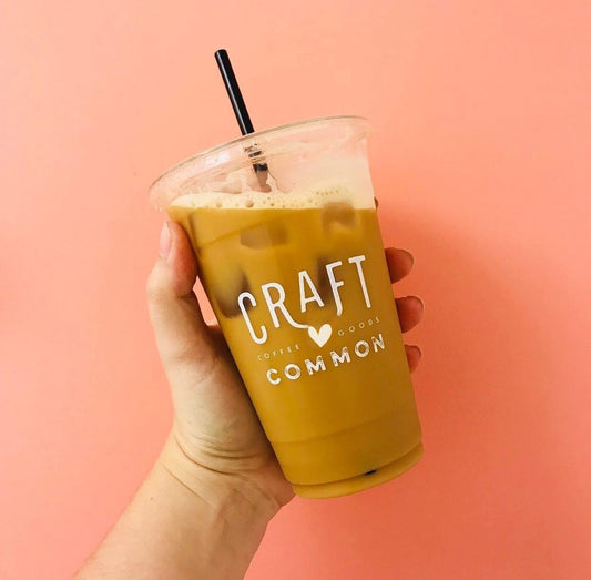 12 Oz Custom Plastic Cups, Cold Cups, Personalized Clear Cups