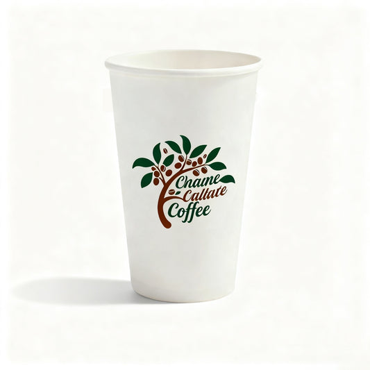 16 oz Custom Recyclable Paper Cups