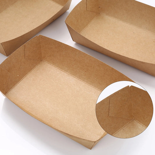 Kraft Paper Food Tray