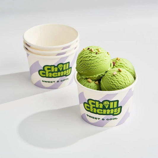 3 oz Custom Recyclable Ice Cream & Yogurt Cups