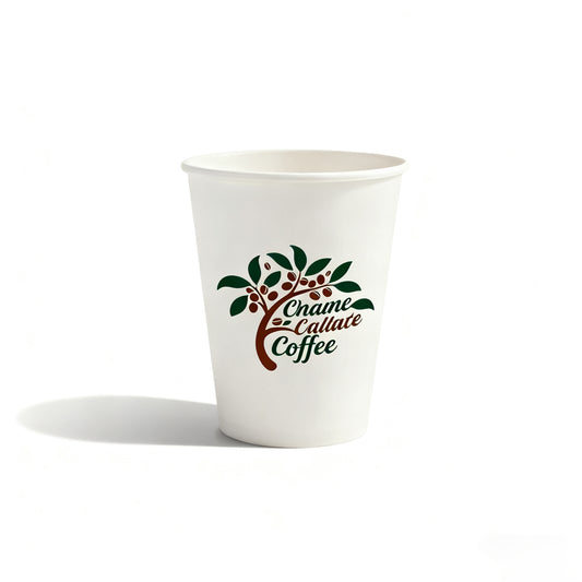 8 oz Custom Recyclable Paper Cups